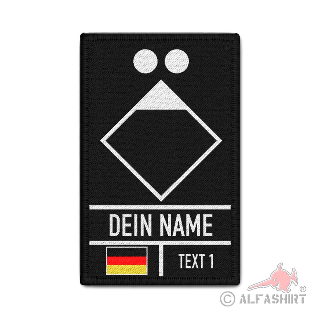 Patch fire brigade tactical signs personalized squad leader platoon leader #40177
