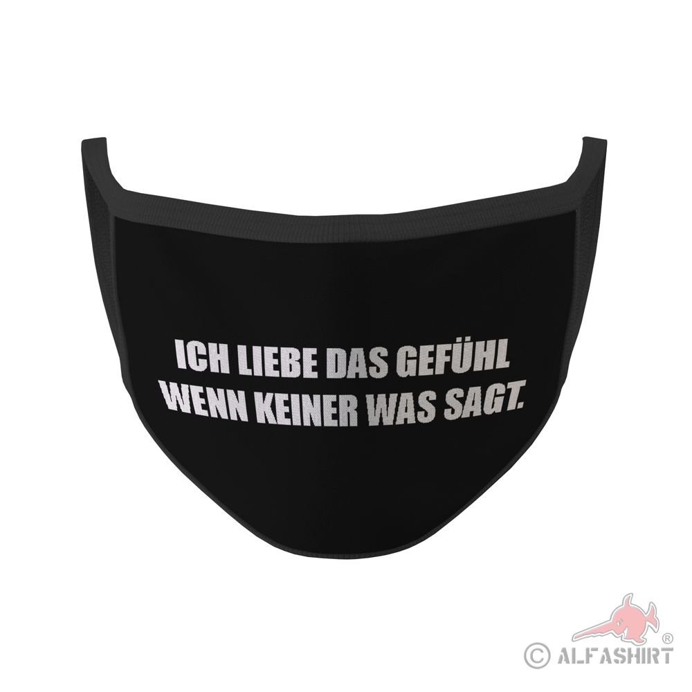 Mouth mask the feeling when nobody says what love statement calm yoga # 35282