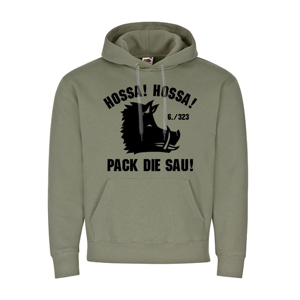 6 Panzermörserkompanie PzGrenBtl 323 Pack die Sau! - Kapuzenpullover #12745