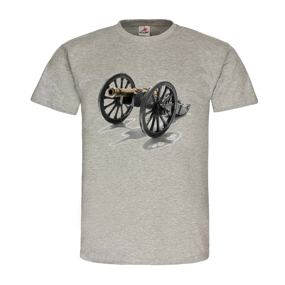 Cannon Muzzle Loader America Revolver CSA USA T Shirt # 22584