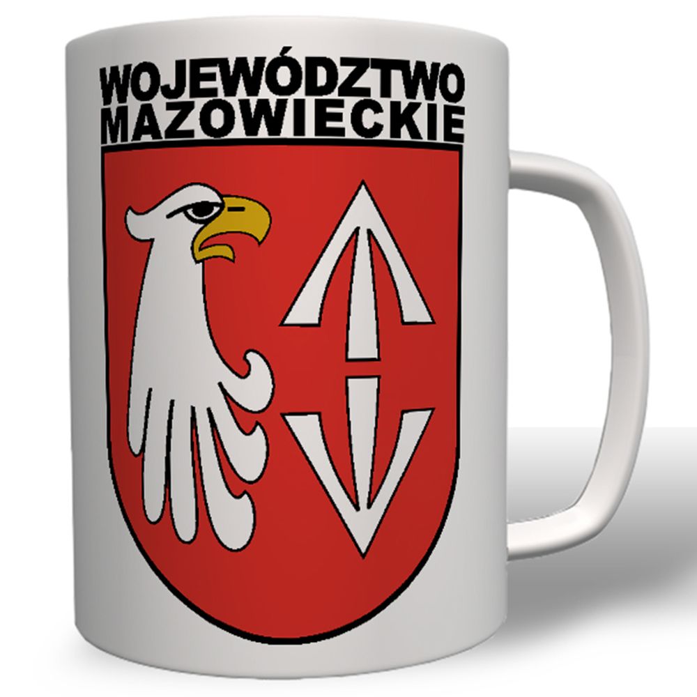 Województwo Mazowieckie Polen Armee Militär Abzeichen Wappen - Tasse #12739