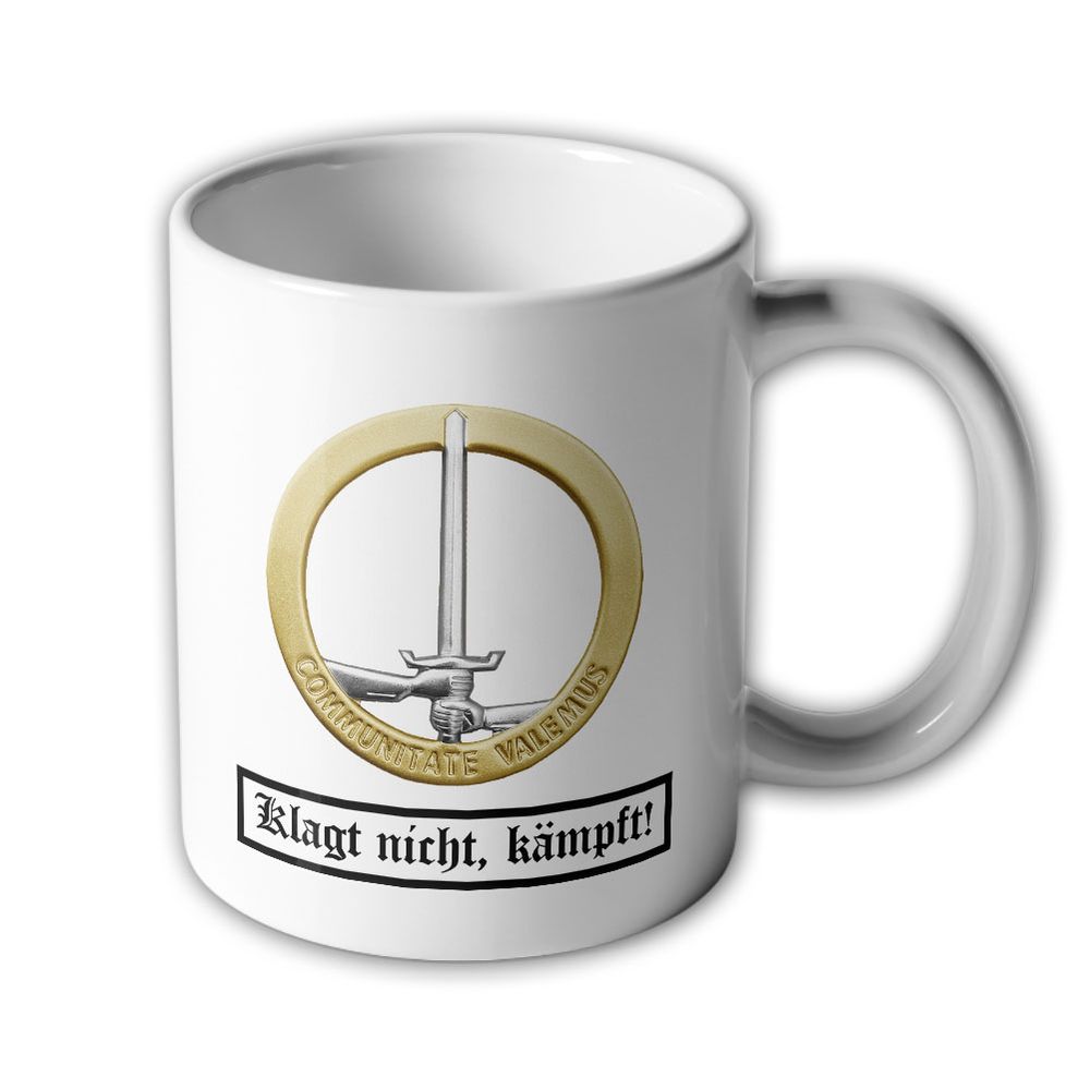 Tasse Deutsch Niederland Korps Andenken BW Bundeswehr #10911