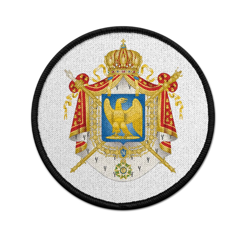 Patch Empire francais 1852-1870 Napoleon III Frankreich Wappen Abzeichen #32893