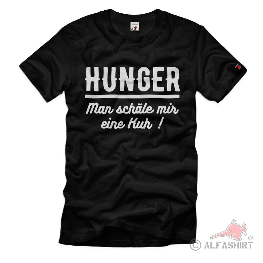 HUNGER - You peel me a cow Eat Meat Beef Men's Barbecue T-Shirt#40692