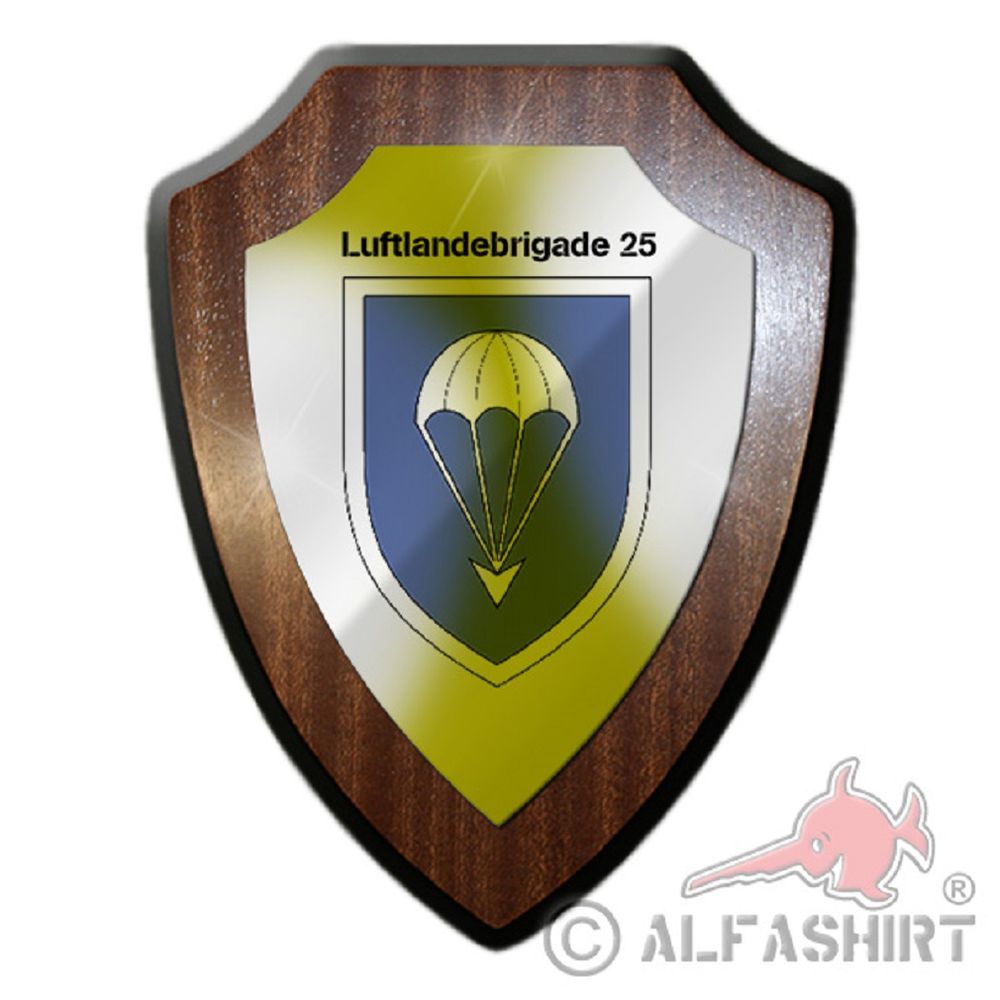 Airborne Brigade 25 LLBrig division FschJg Emblem Heraldic shield # 19869