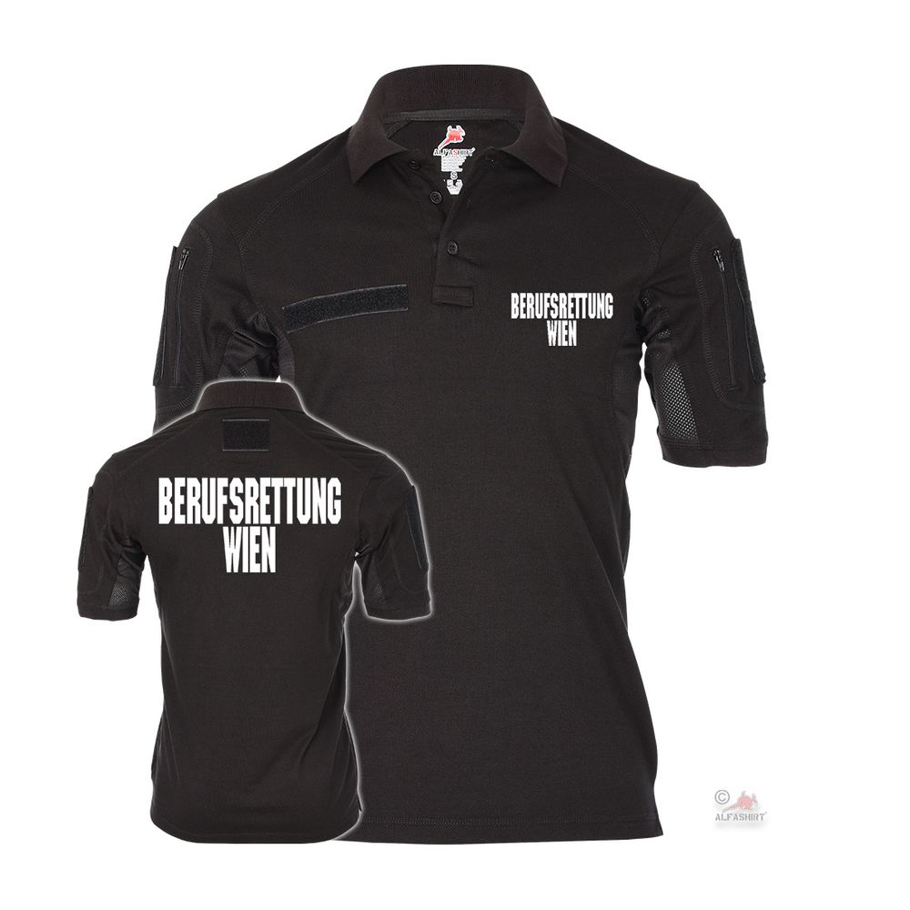 Tactical Poloshirt Berufsrettung Rettungsdienst Retter Ersthelfer Arzt #26841