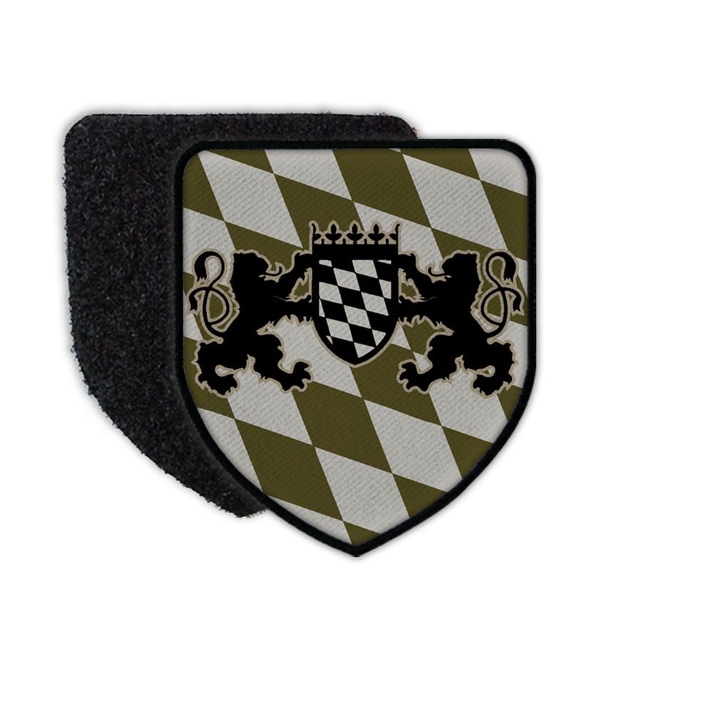 Patch BW Bayern Typ2 Bundeswehr Polizei Bundespolizei Heimat Bajuwaren #22911