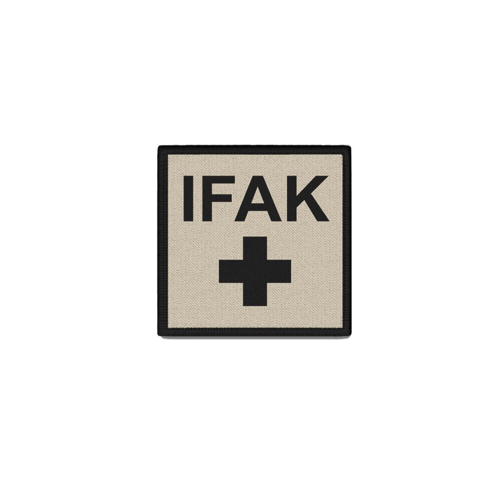 Patch square square 4x4cm sand IFAK individual first aid set #41121