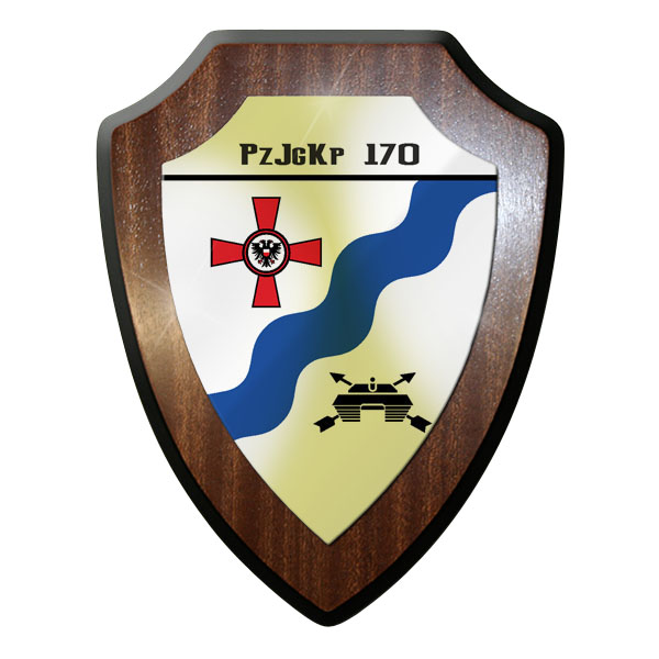 Wappenschild / - PzJgKp 170 Panzerjäger Kompanie 170 Bundeswehr Bund - #11745