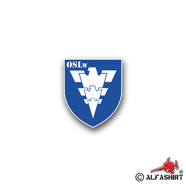 Aufkleber/Sticker Offizierschule der Luftwaffe Fürstenfeldbruck BW 7x6cm A1330