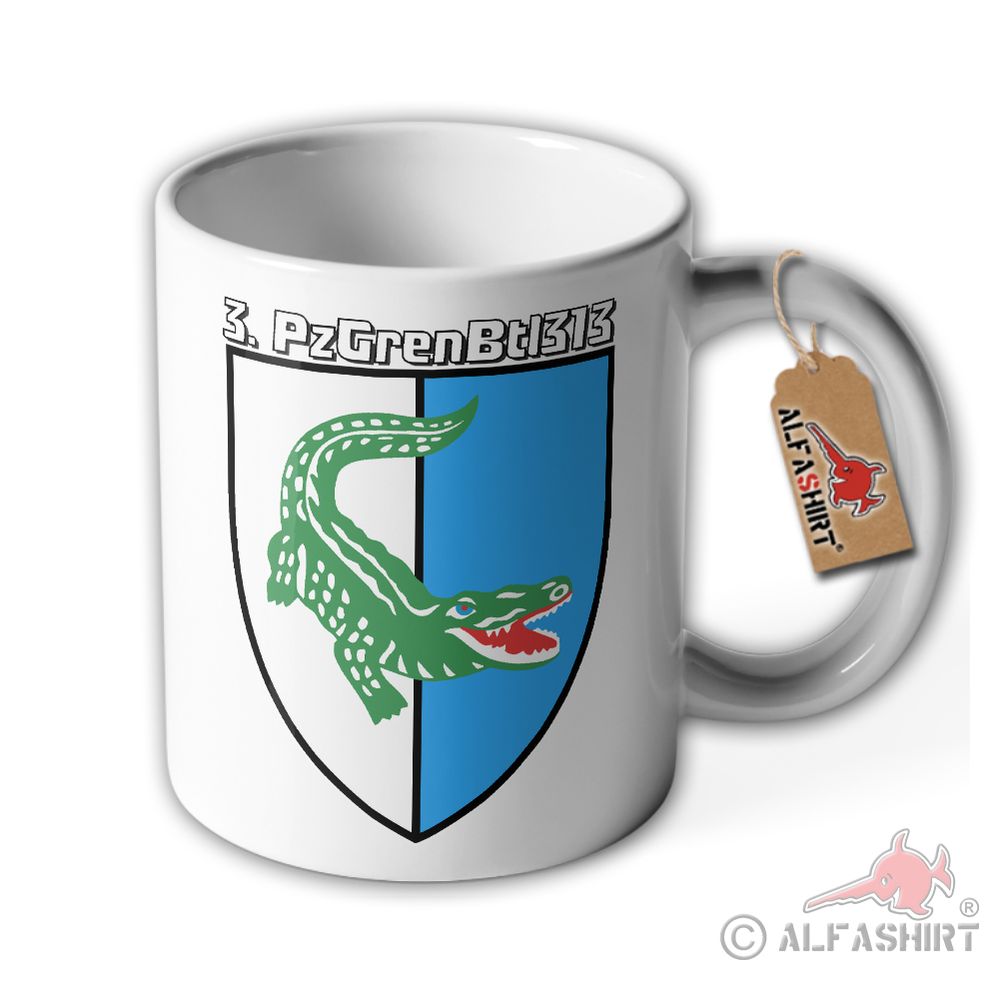Tasse 3 PzGrenBtl 313 Panzer Grenadier Bataillon Heer Friesland-Kaserne #39653