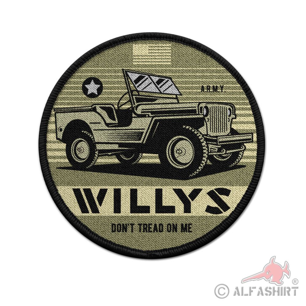 9cm patch Willys MB 1-4 -ton 4 × 4 truck WW2 America patch # 37152