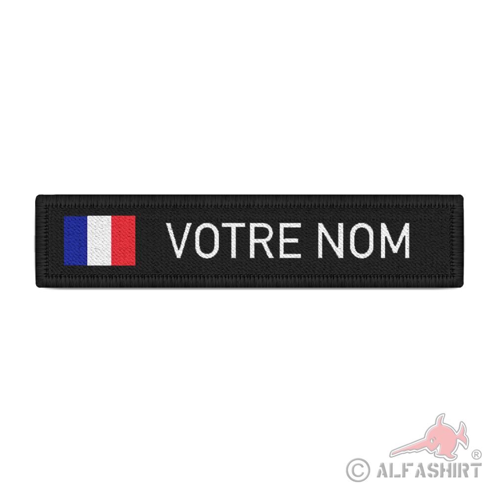 Ecusson avec ton nom