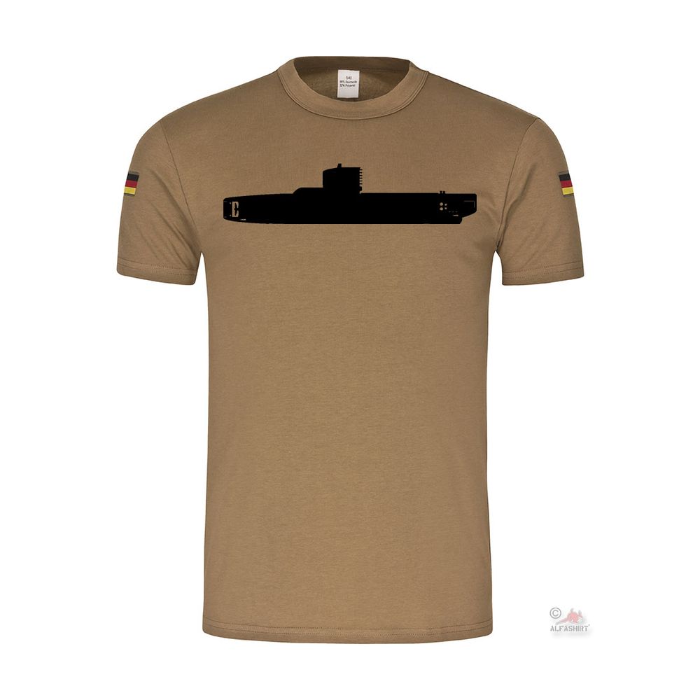 Bw Tropent U 2365 S170 U-Boot Hai Typ XXIII Kattegat Bundesmarine T-Shirt #34999