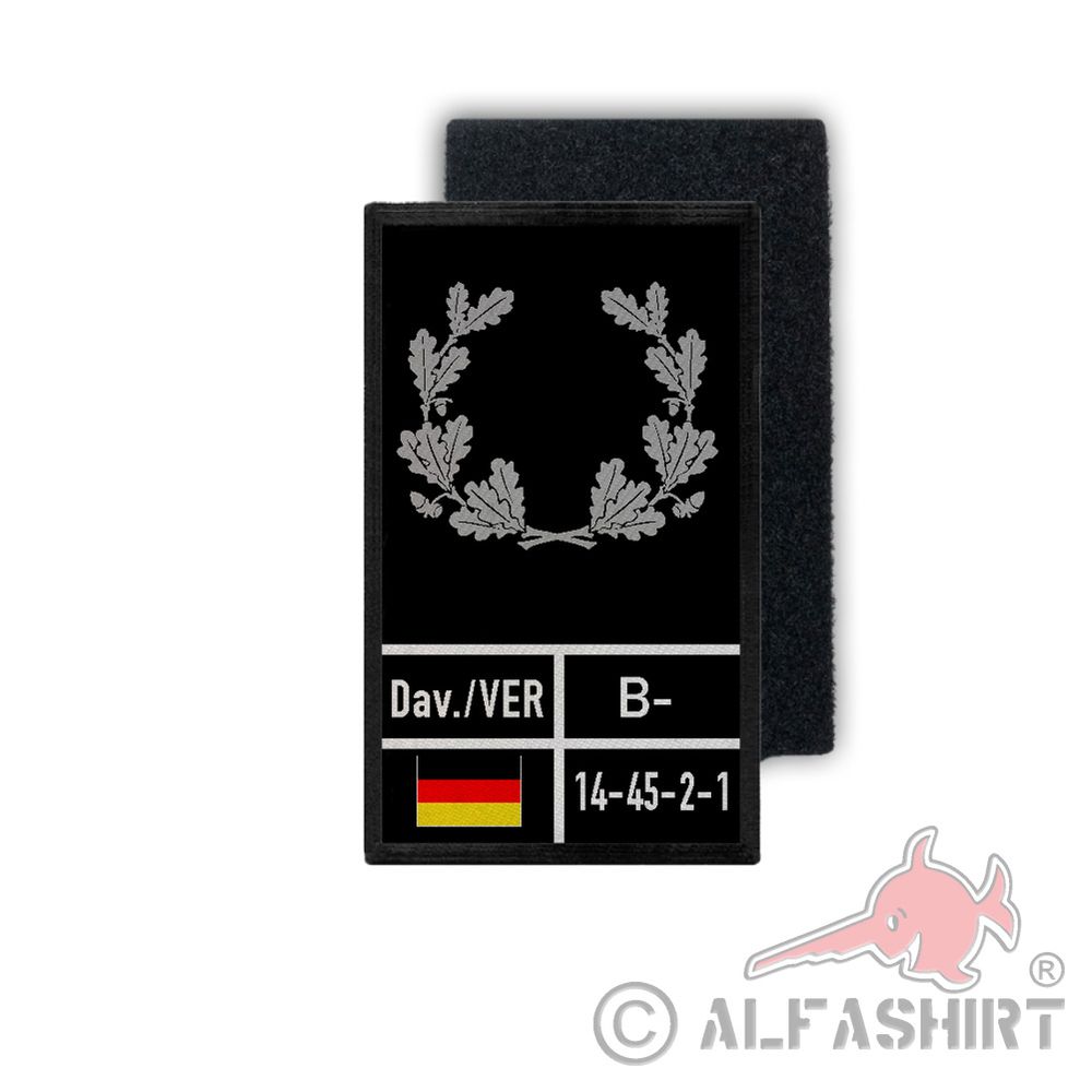 Rank Patch Ortsbrandmeister Funktionsabzeichen Feuerwehr 9,8x6cm#34154