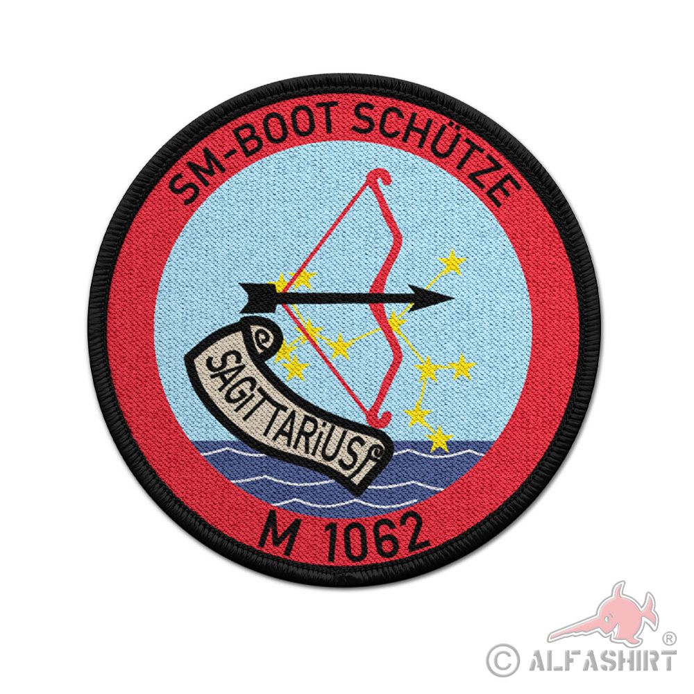 Patch 9cm SM Boot Schütze M 1062 Küsten-Minensuchboot Bundesmarine Klasse #45868