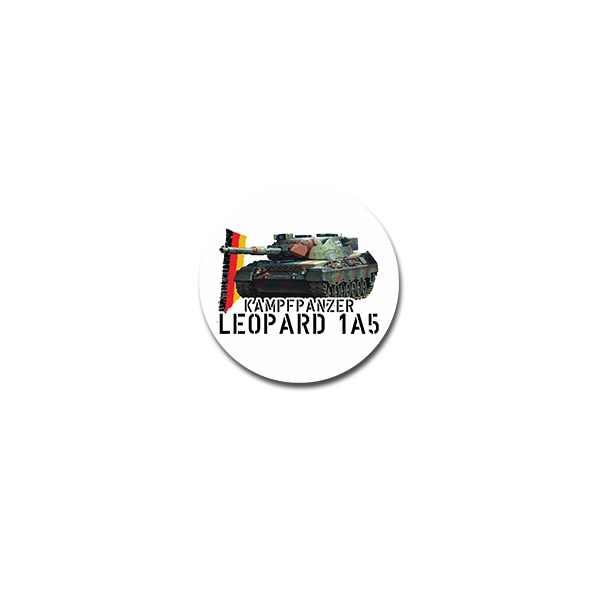 Sticker Leo 1A5 army soldiers tanks Germany military 7x7cm A4184