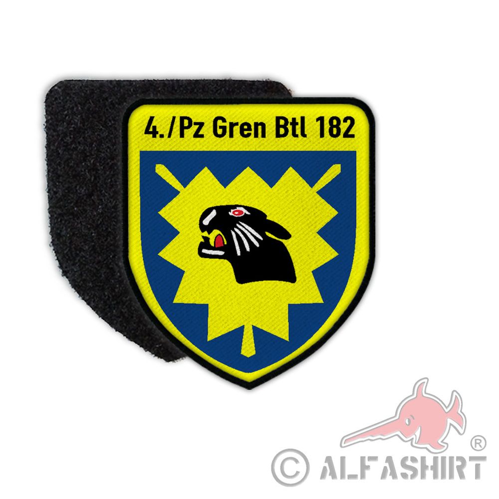 Patch 4 PzGrenBtl 182 Panzergrenadierbataillon Bundeswehr Company # 36087