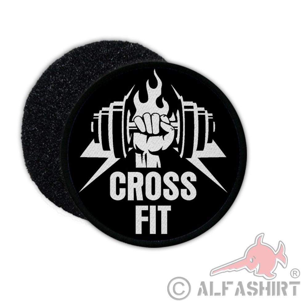 Patch Cross Fit Sport Gym Fitness Militär BW Wettkampf Gewicht heben #30579
