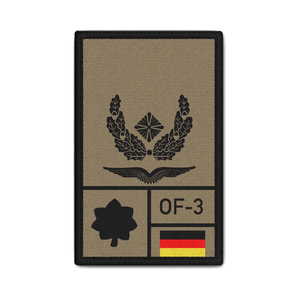 Rank Patch Bundeswehr Heer Luftwaffe Marine Sand #BW-Patch