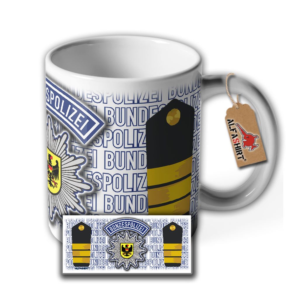 Bundespolizei Polizeirat See BPOL PR Anwärter Direktion Becher Tasse #29145