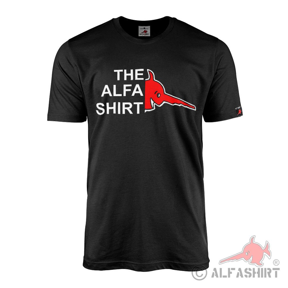 Alfashirt Face Sägefisch U-boot Soldat Fan T-shirt#44273