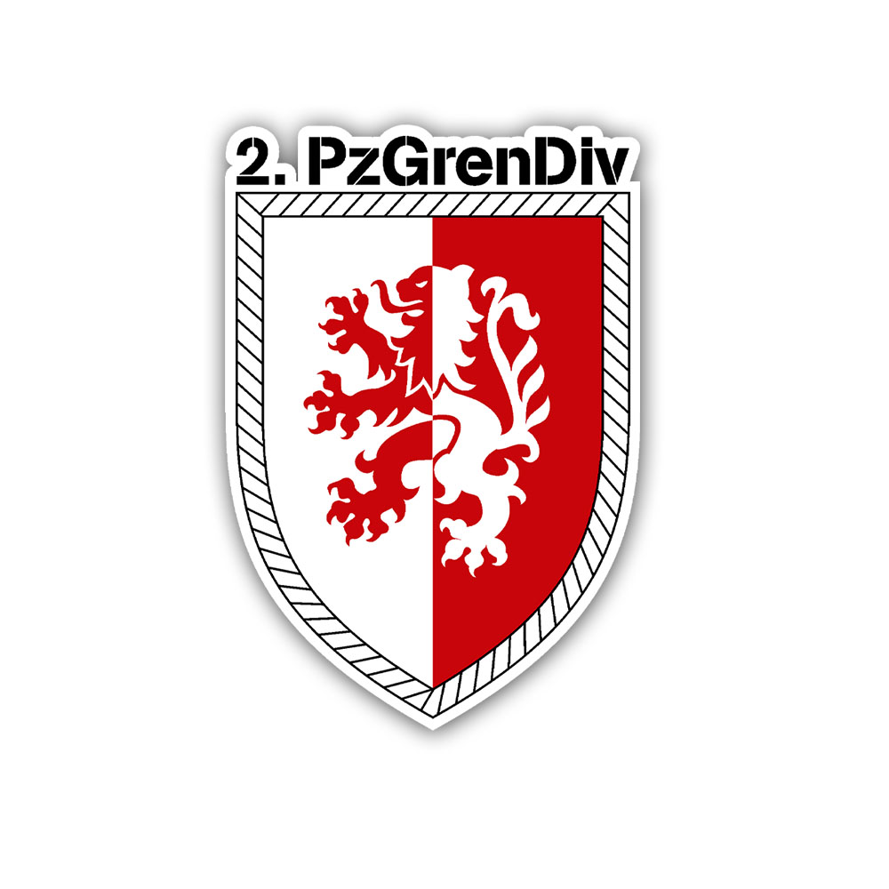 NschKp 60 Supply Troops Food 2-Panzergrenadierdivision Material Muniton Heer 7cm # A5490