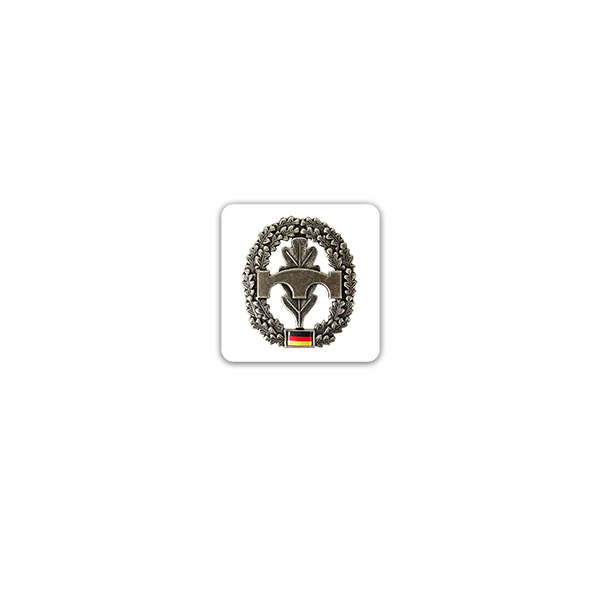 Aufkleber/Sticker Pionier Barettabzeichen Pioniertruppe BW Einheit 7x7cm A3221