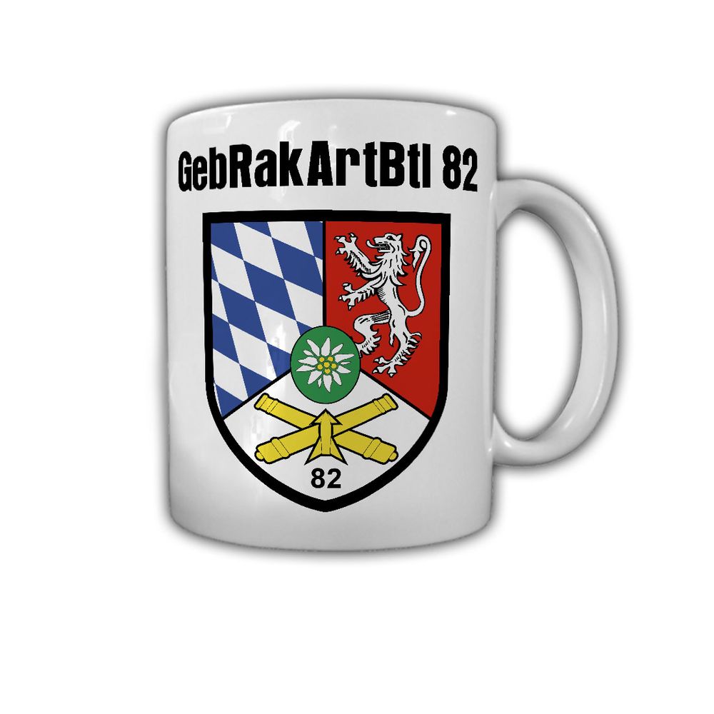Tasse Gebirgsraketenartilleriebataillon 82 GebRakArtBtl Raketenartillerie #30116