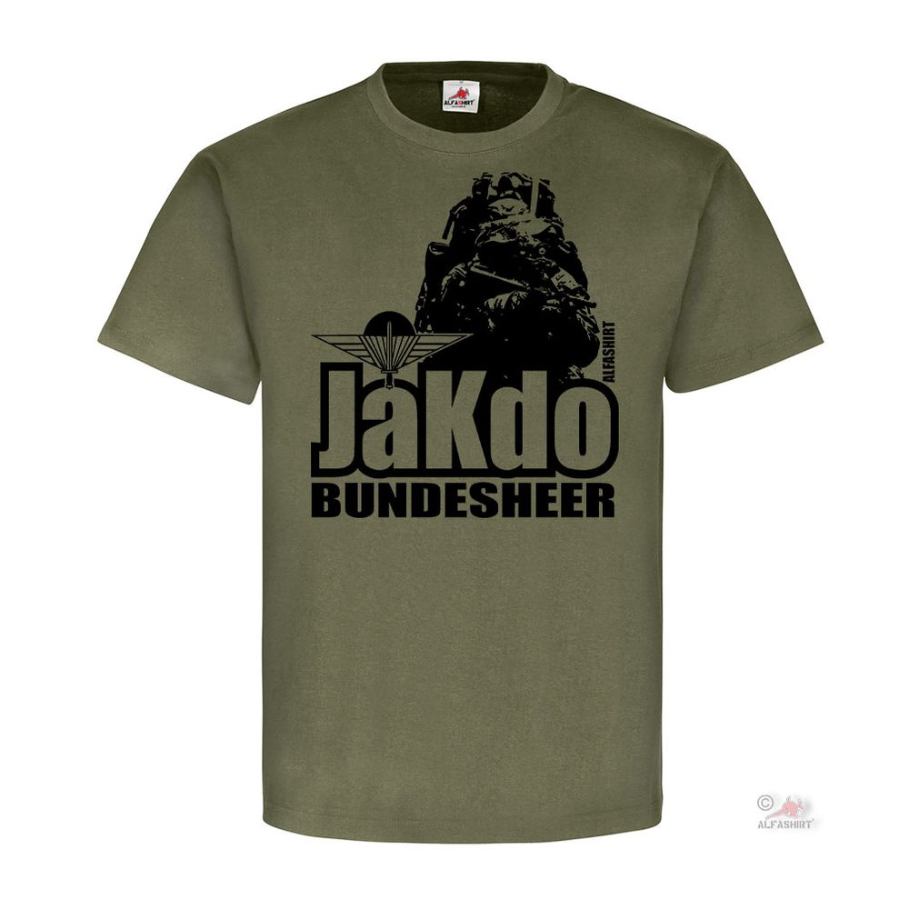 JaKdo Bundesheer Hunting Commandment Soldier Austria Special Forces T-shirt # 18846
