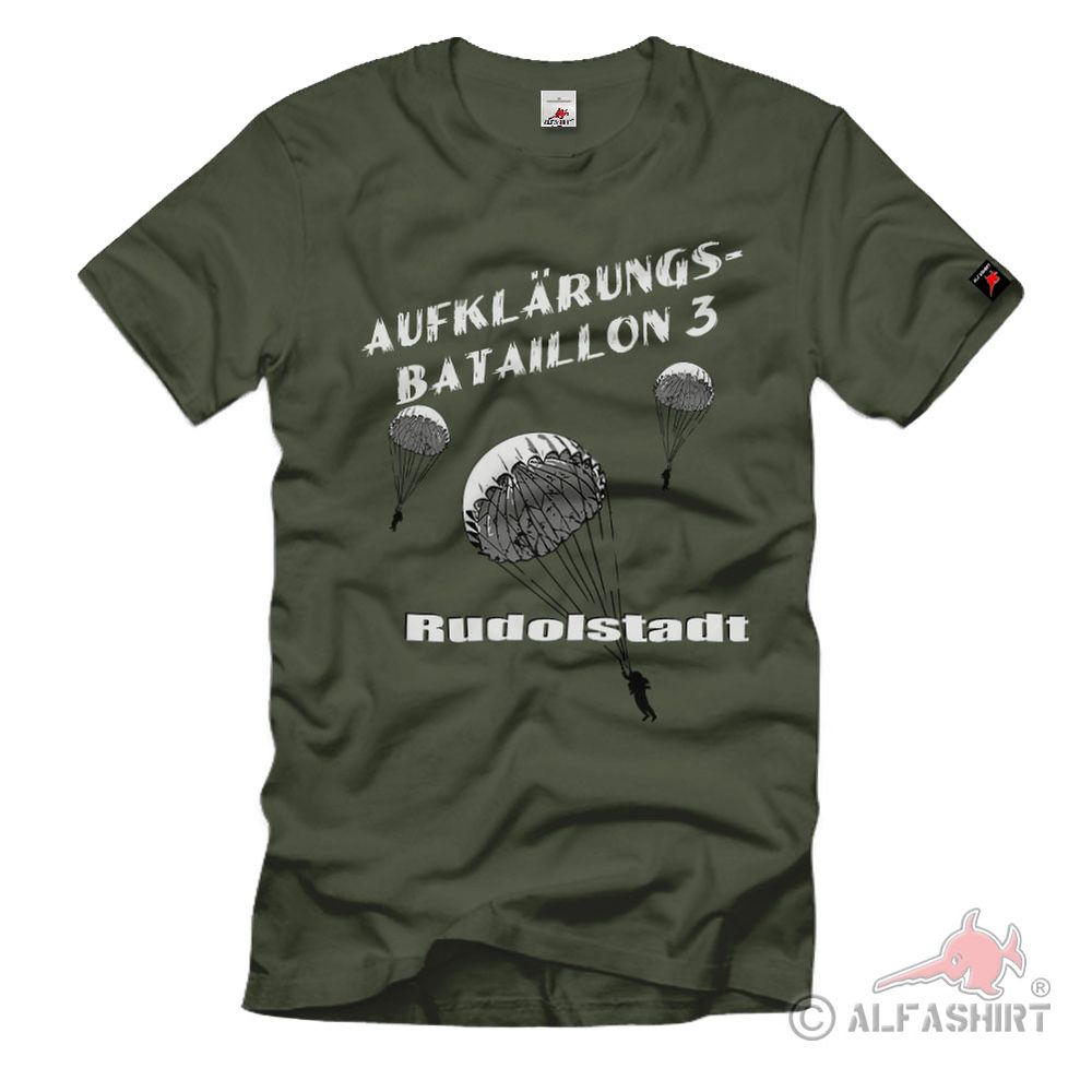 Reconnaissance Battalion 3 AB-3 NVA Soldier Unit Rudolstadt T-Shirt #39293