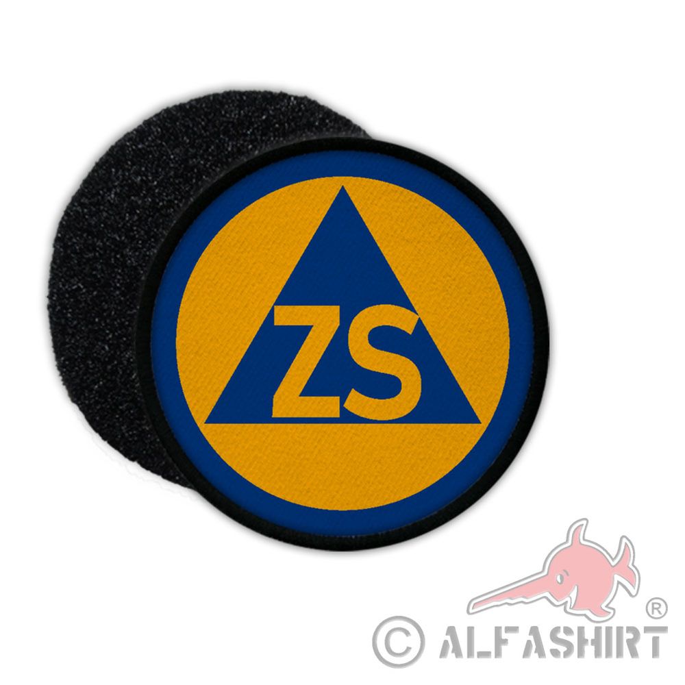 Patch Tarn Zivilschutz Internationale Schutzzeichen Kat Zivil Schutz #30914