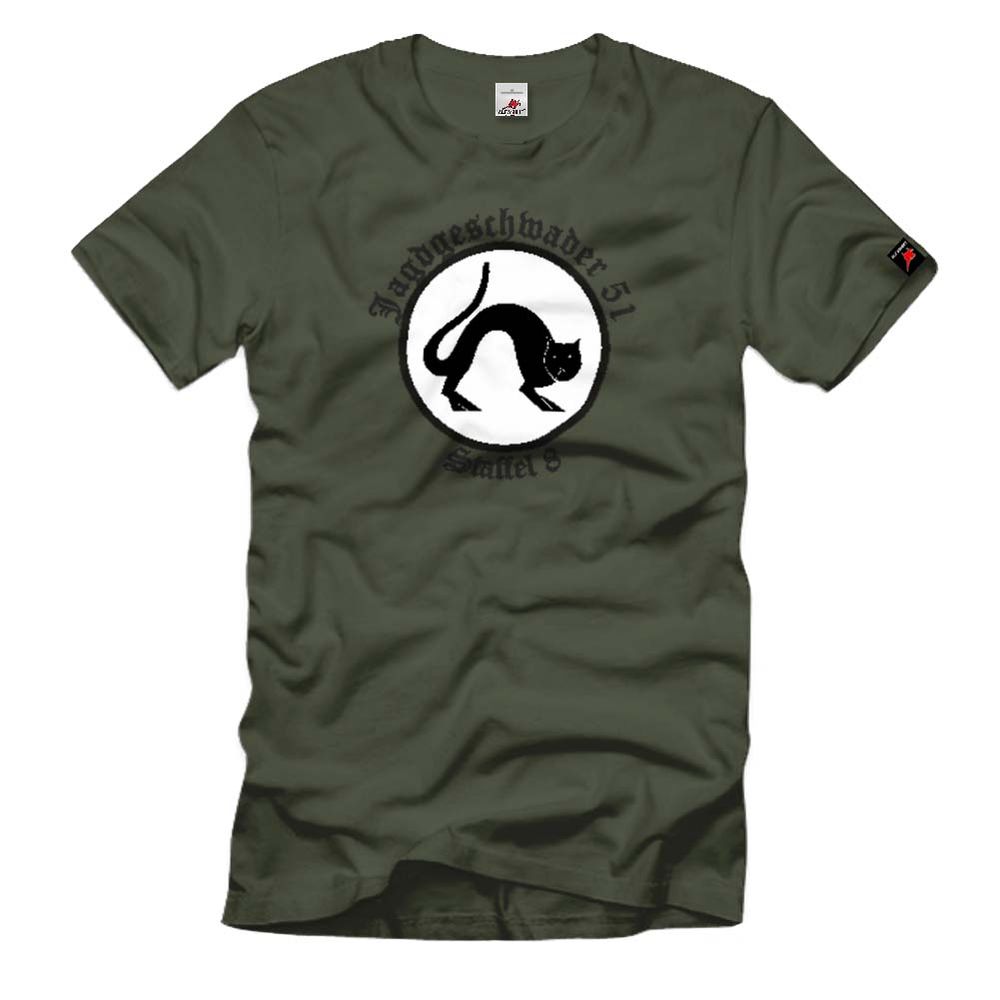 Jagdgeschwader 51 Staffel 9 Staffelwappen Emblem Luftwaffe - T Shirt #1692