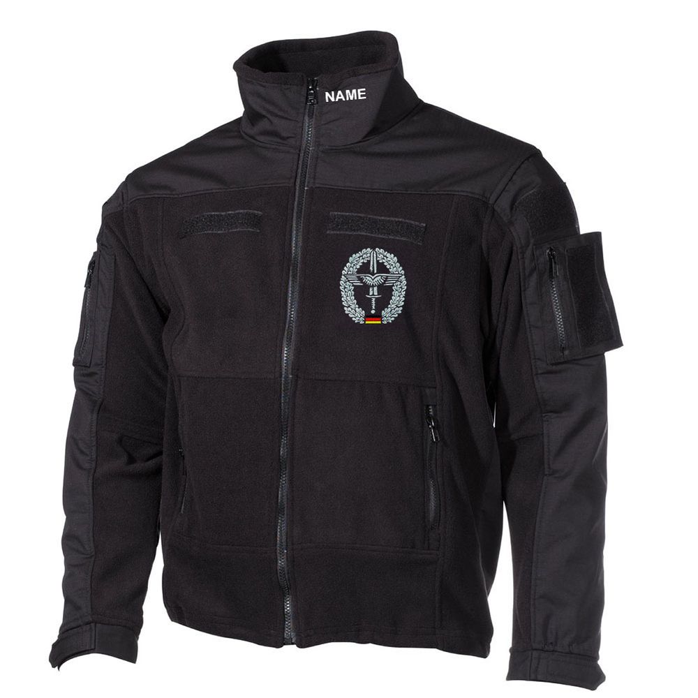 Combat Fleecejacke GESTICKT Heeresflieger Tiger Bundeswehr Soldat #30493