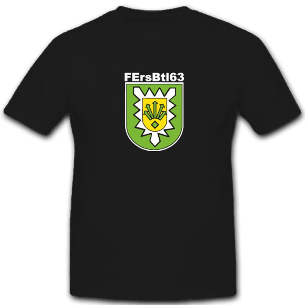 FErsBtl 63 Feldersatzbataillon Bundeswehr Wappen Militär - T Shirt #4796