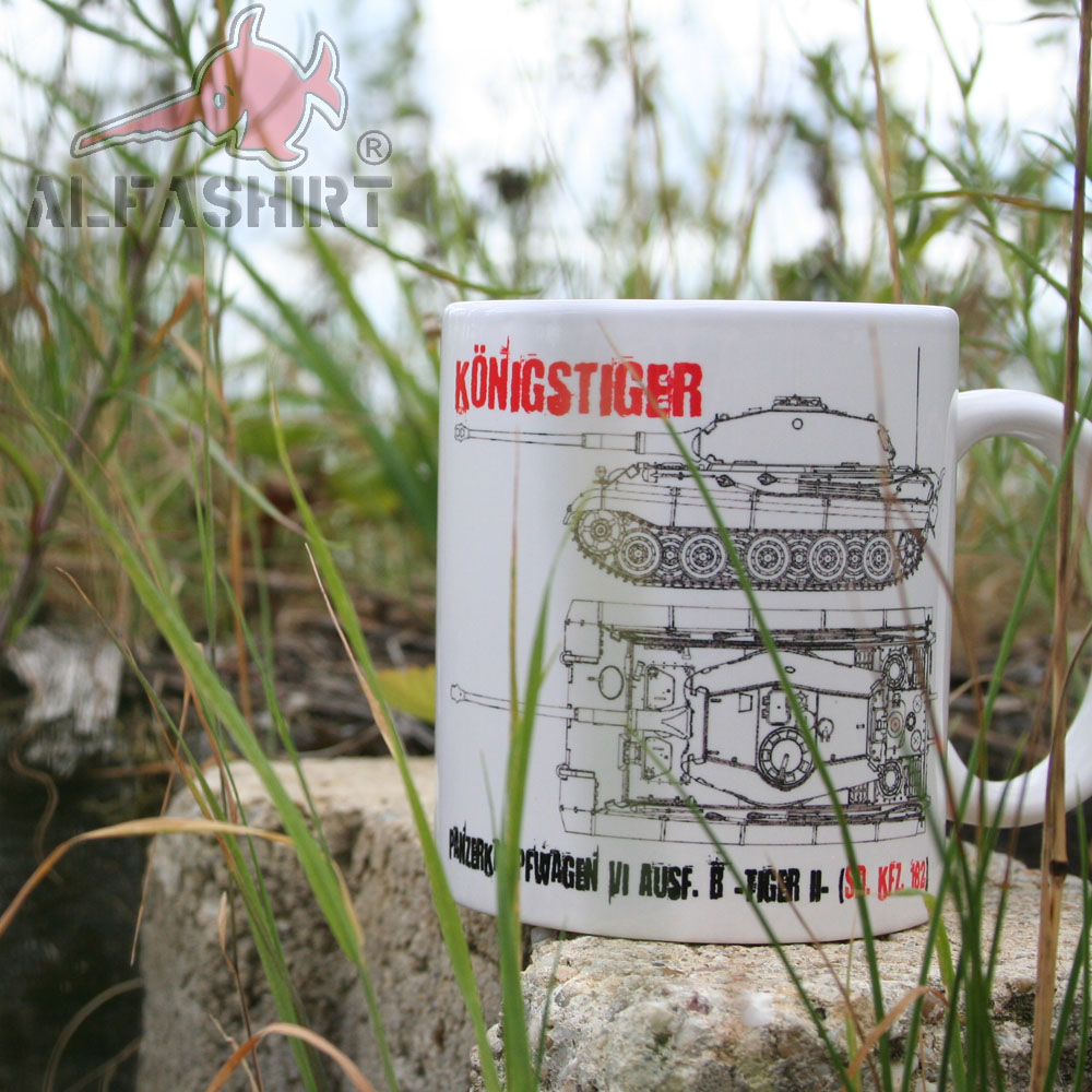 King Tiger Tank Panzerkampfwagen VI Tiger II Cup Mug Coffee # 6219