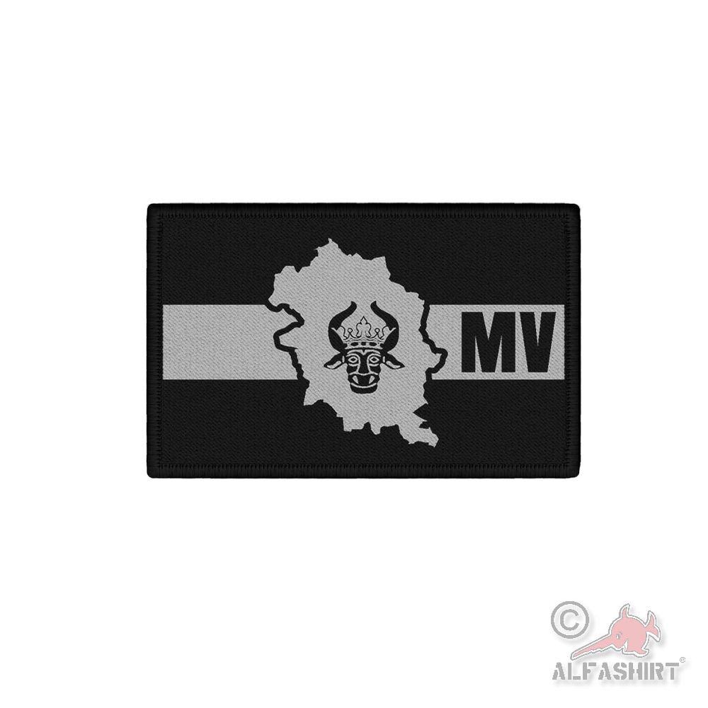 Patch Mecklenburg-Vorpommern MV Police Homeland black grey patch #45839