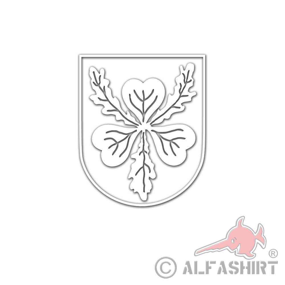 Sticker Bismarck coat of arms battleship navy military 30x25cm # A5815