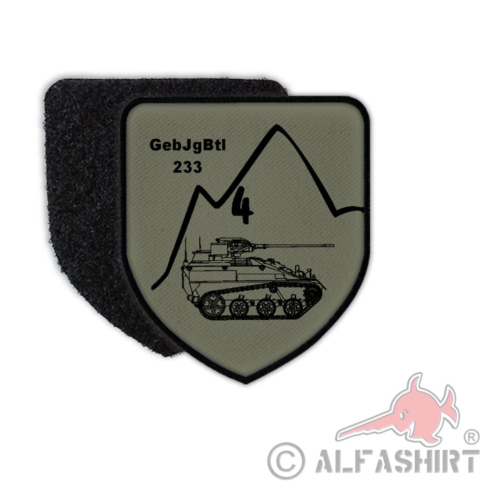 Patch 4 GebjgBtl 233 Mountain Brigade Bad Reichenhall Mountain Hunter # 30757