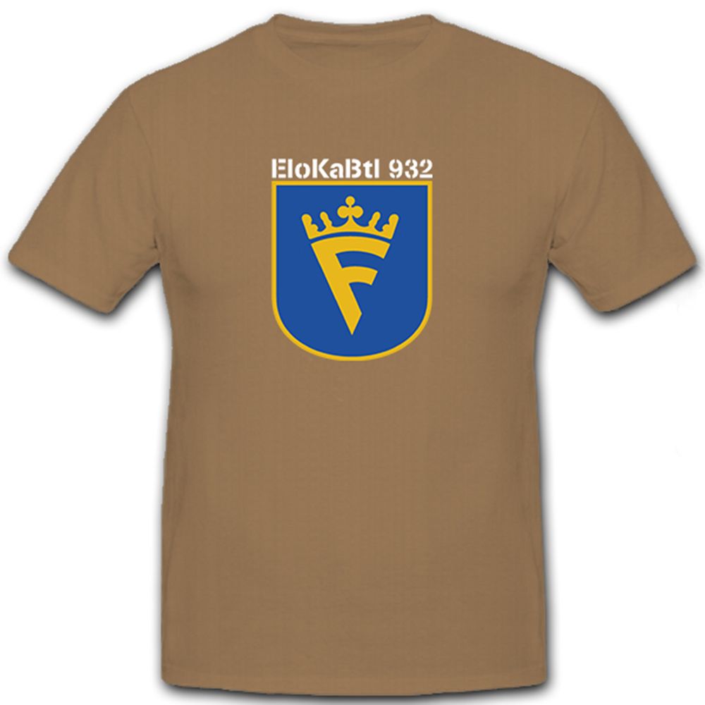 EloKaBtl 932 Bataillon Elektronische Kampfführung Bundeswehr - T Shirt #6515