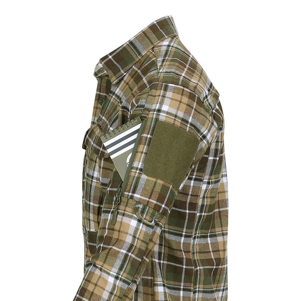 Contractor Hemd Tactical Airsoft Jäger Hemd Survival Flanell Bundeswehr #32956