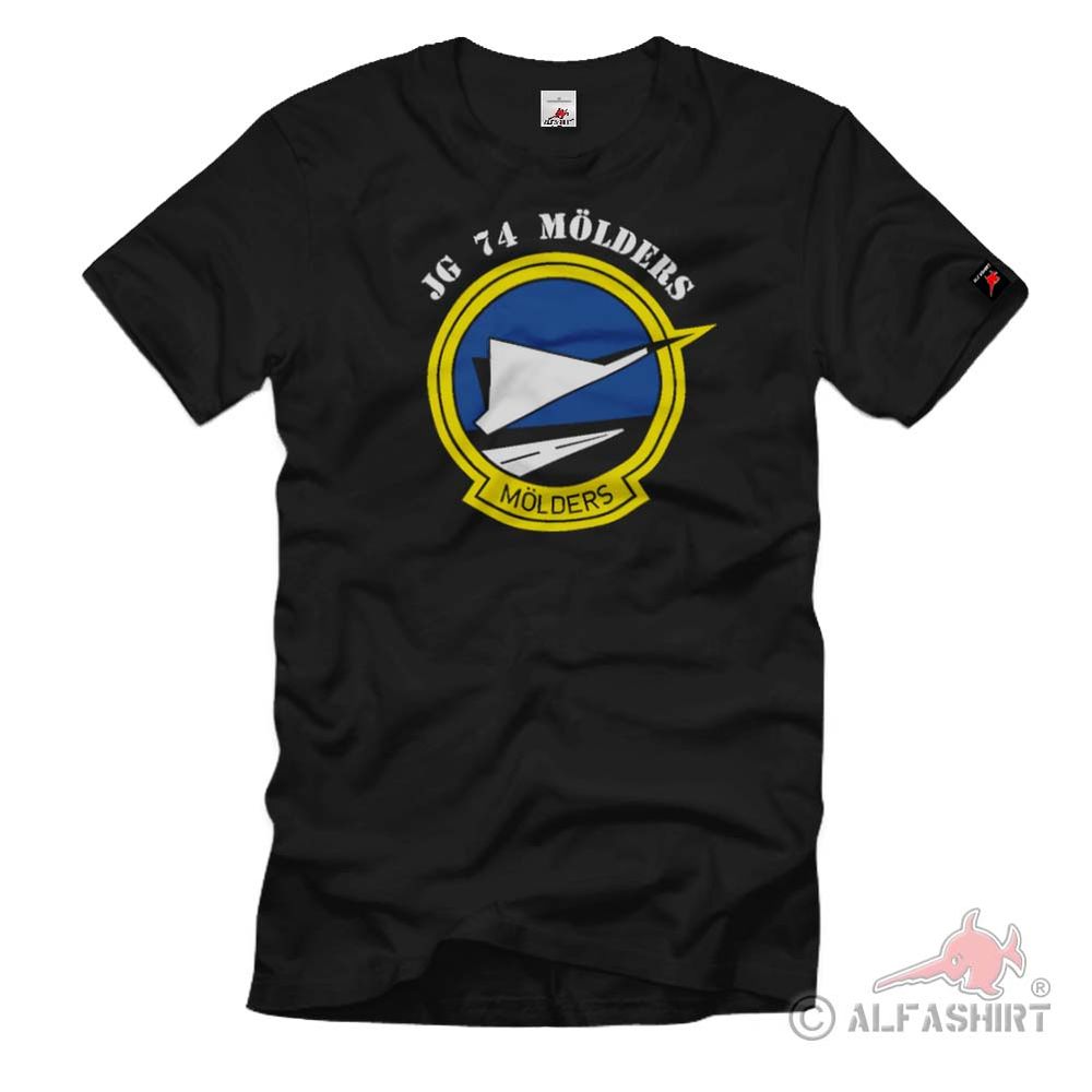 JG 74 Mölders Jagdgeschwader Bundeswehr Luftwaffe Wappen Abzeichen T Shirt #1505