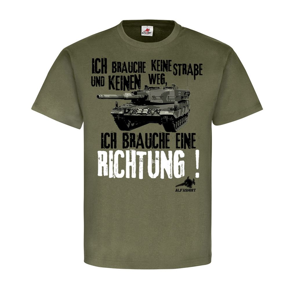 Ich brauche keine Staße Leopard Panzer brauchen eine Richtung Bundeswehr #21669