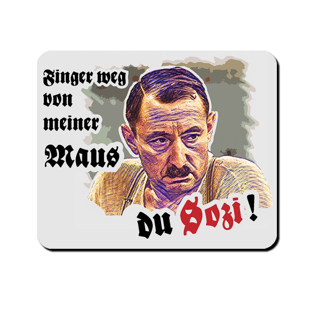 Alfred Tetzlaff Finger OFF-Alfred DU - Mouse Pad # 7962
