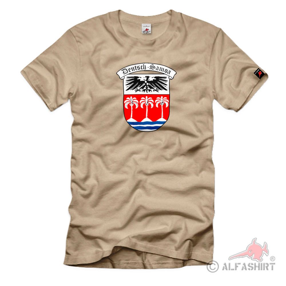 Deutschland Samoa Kolonie Protektorat Inseln Upolu Apolima Manono T Shirt #2552