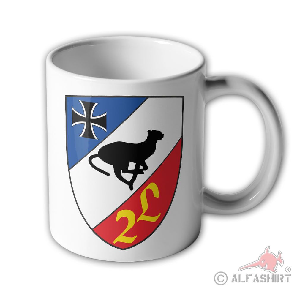 Tasse 2 Kompanie FlaLehrRgt Flugabwehrlehrregiment 6 Lütjenburg #43986