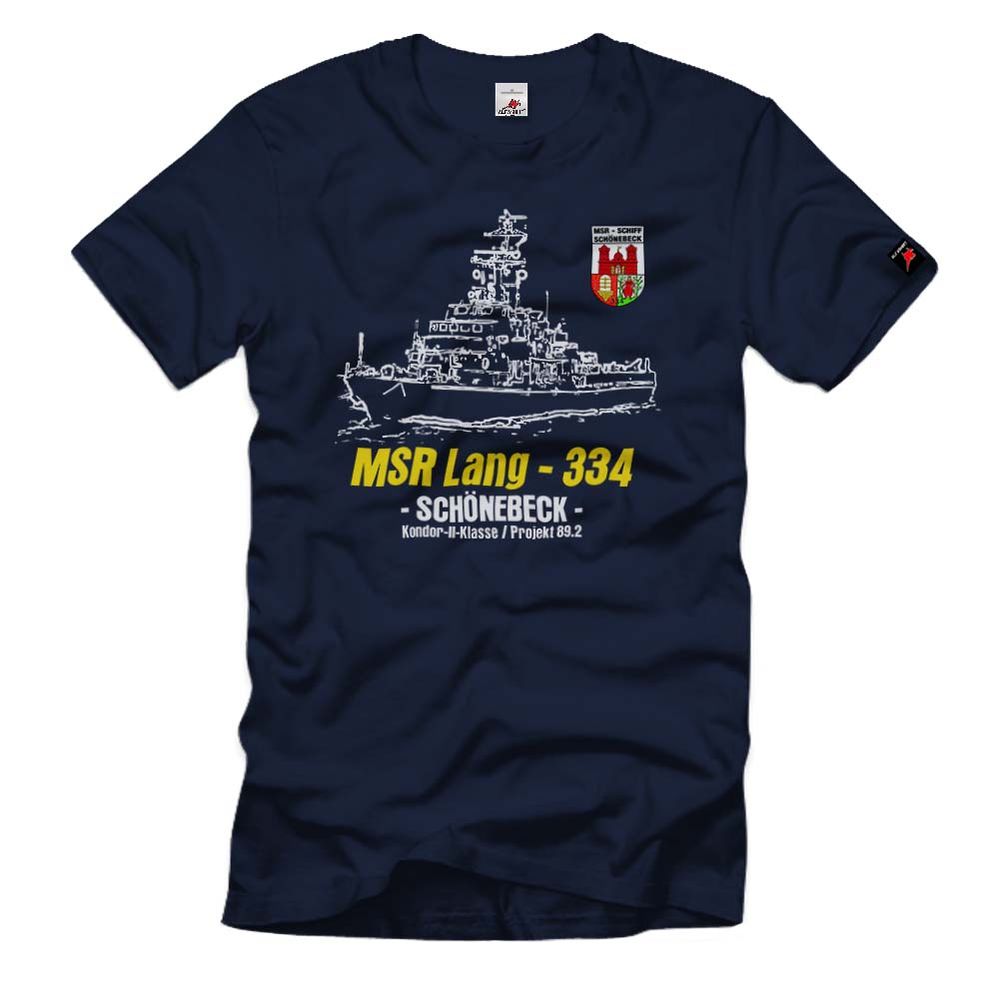 MSR Lang - 334 Schönebeck Kondor-II-Klasse NATO Klasse 89.2 T-Shirt#33476