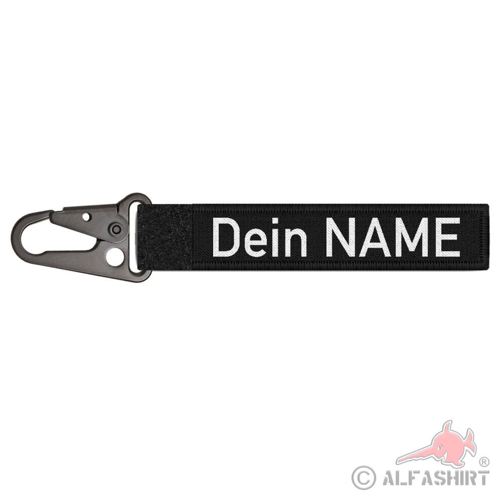 Tactical Key-holder personalisierbar Schlüsselanhänger Namen BW#37712
