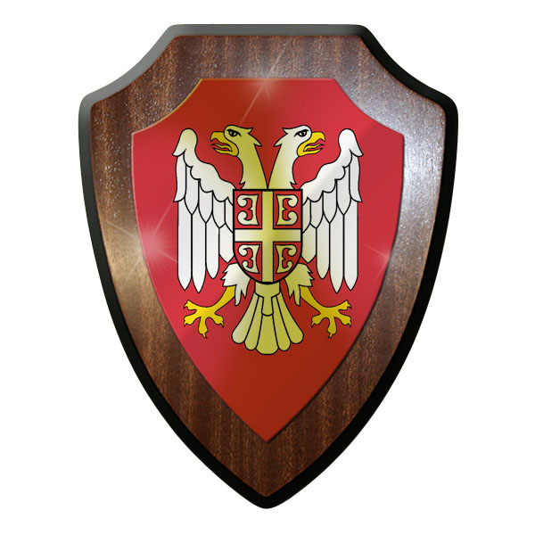 Wappenschild -Serbia 1941 1944 Wk2 Serbien Jugoslawien Wappen Abzeichen #9643