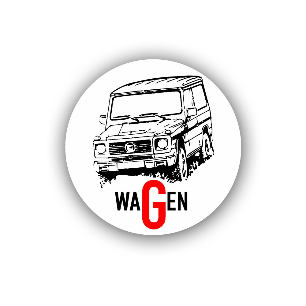 G car sticker suitable for Mercedes Puch G300 Wolf 7cm # A3785